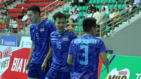 ĐT futsal Thái Lan suýt ôm hận trước Myanmar 